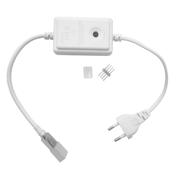 Enchufe-controlador sencillo para tira RGB 